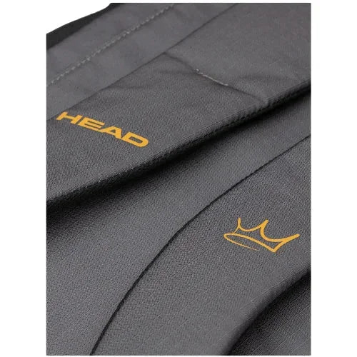 paletero HEAD padel Pro X gris oscuro inspirado en Arturo Coello capacidad 6 palas