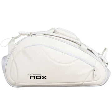 nox pro series blanco con base firme y soporte vertical antideslizante