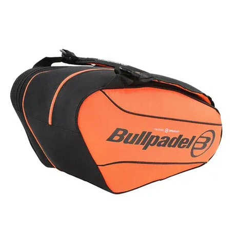 raquetero bullpadel tour bicolor resistente con asas mochila y bolsillos exteriores