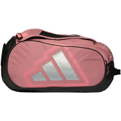 paletero adidas pro tour pink martita ortega 2026 rosa naranja con compartimentos térmicos para pala padel