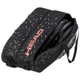 paletero ligero head team l bkcc con bolsillo exterior para accesorios