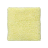 muñequeras asics en par color amarillo pastel para absorber sudor
