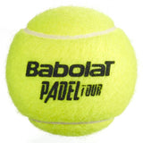 bote babolat padel tour x3 con pelotas aprobadas por federaciones