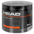 caja de 60 overgrips head padel pro negro para jugadores exigentes