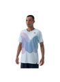 playera yonex crystal blue modelo 10562ex con cuello redondo para pádel
