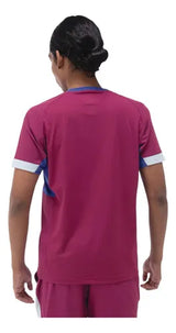 camiseta yonex color morado deportivo para pádel y tenis