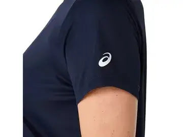 ropa deportiva mujer asics tennis azul marino para pádel y tenis