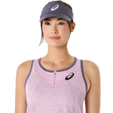 playera rosa asics mujer transpirable con corte ergonómico femenino