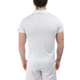 polo blanca babolat hombre con diseño ergonómico y ajuste cómodo