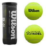 bote wilson premier padel con diseño profesional y logo visible