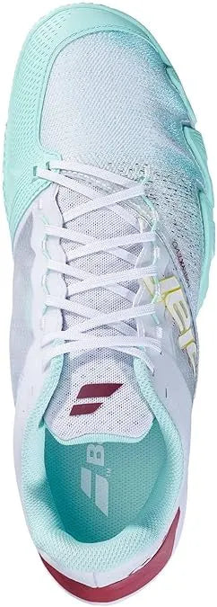 babolat tenis jet premura 2 blanco con rojo para pádel en pista sintética