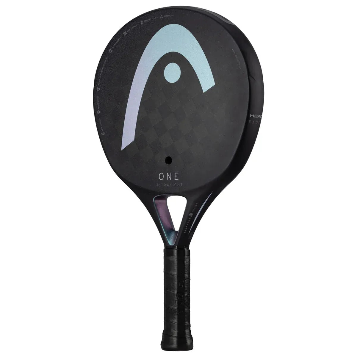 Pala de Pádel Head One Ultralight Negra para Pádel