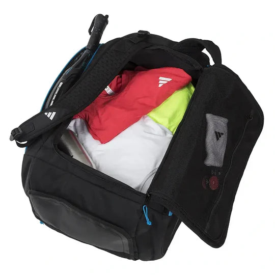 Paletero Adidas Protour 3.4 Negro/Azul para Pádel