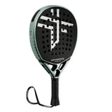 pala de padel oxdog pure pro más 2026 color verde metálico con puente doble