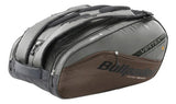 raquetero bullpadel vertex 03 gris oscuro marrón con tecnología thermo y diseño profesional