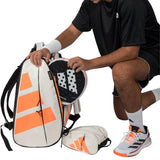 bolsa tipo raquetero adidas pala padel multigame white para padel mexico