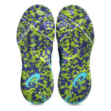 asics padel resolution x con mediasuela doble y suela especializada
