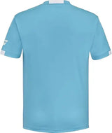 ropa padel hombre babolat play crew cian cómoda y fresca