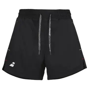 short babolat negro mujer de alto rendimiento para pádel