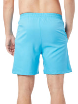 short celeste babolat hombre con cintura flexible y diseño deportivo