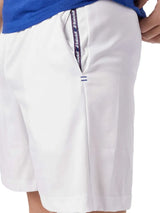 short deportivo babolat blanco para pádel hombre con corte ergonómico