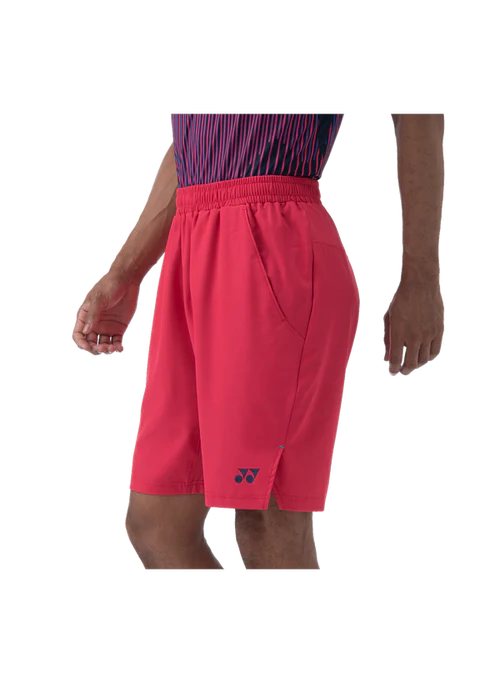 ropa de pádel yonex para hombre en rosa geranio con protección UV