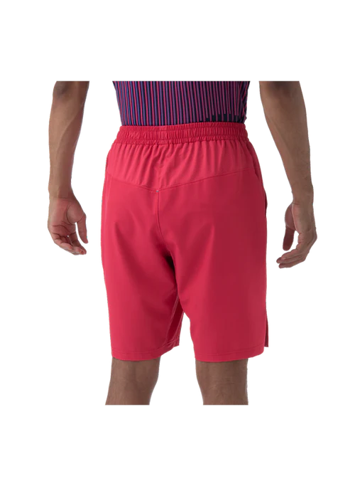pantalones cortos yonex para pádel hombre color geranium pink