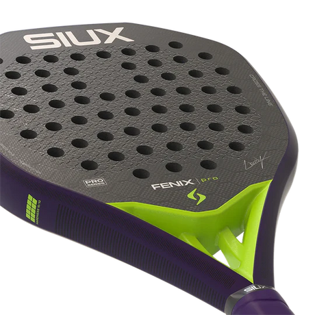 pala padel siux fenix 2026 púrpura forma diamante y balance alto para ataque agresivo