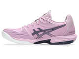 tenis asics clay mujer solution speed ff 3 tonos violeta claro
