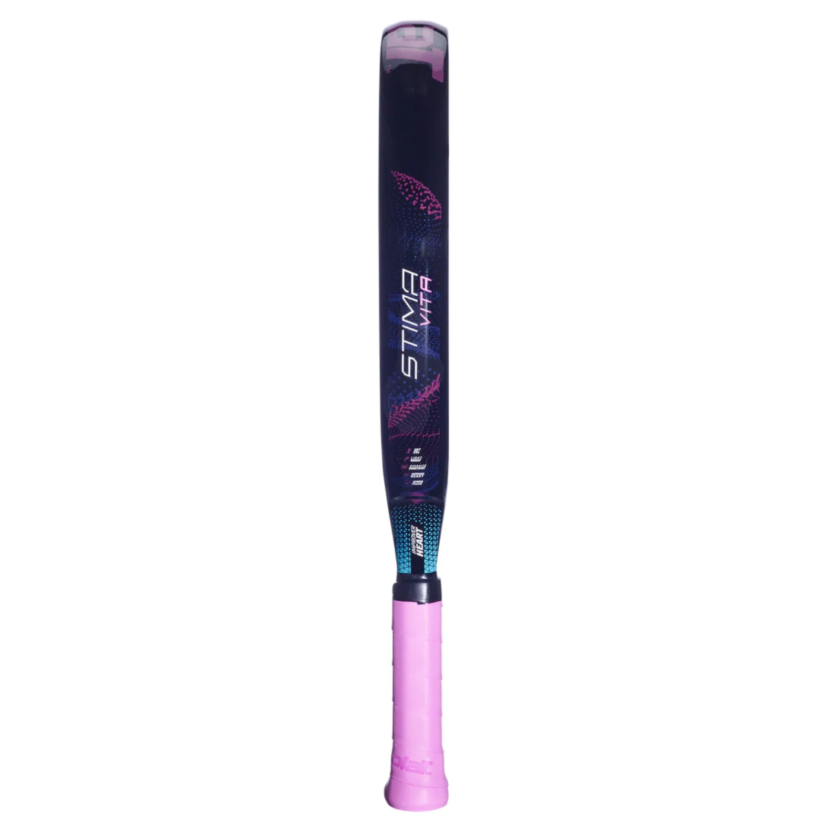 pala babolat stima vita híbrida con sweetspot amplio y grip rosa pastel