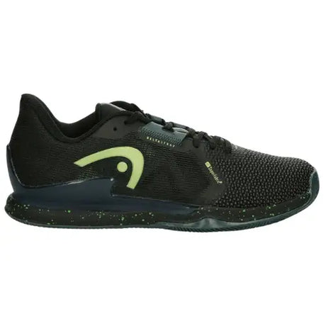  tenis pádel head sprint pro 3.5 sf clay negros con suela de espiga