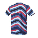 ropa deportiva yonex t-shirt azul rojo para deportes de raqueta