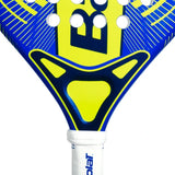 pala babolat padel junior th mini con diseño llamativo y mango blanco