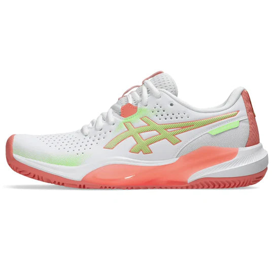 Tenis Asics Gel-Challenger 15 Padel Blanco Coral para Pádel Mujer