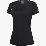 Blusa Babolat Play Negra para Pádel Mujer