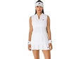 top deportivo blanco mujer asics sin mangas ideal para padel