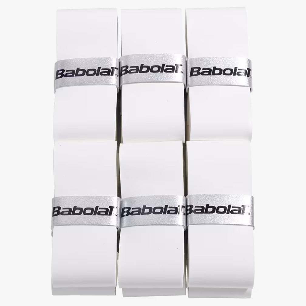 babolat vs original blanco x12 overgrips finos para raqueta de pádel