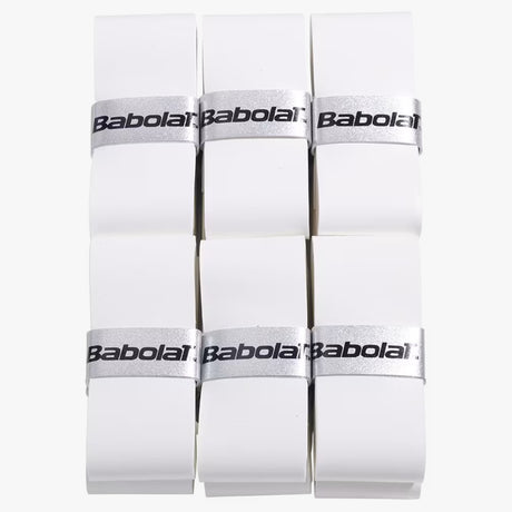 babolat vs original blanco x12 overgrips finos para raqueta de pádel