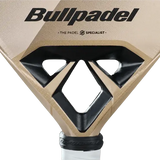pala de pádel bullpadel vertex 04 w con marco reforzado negro