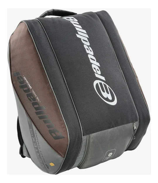 paletero padel bullpadel vertex 03 con acolchado lumbar y compartimiento para calzado
