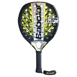 pala de padel babolat counter viper 2025 negra con detalles amarillos