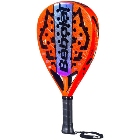 pala padel babolat viper soft con superficie rugosa y perforada