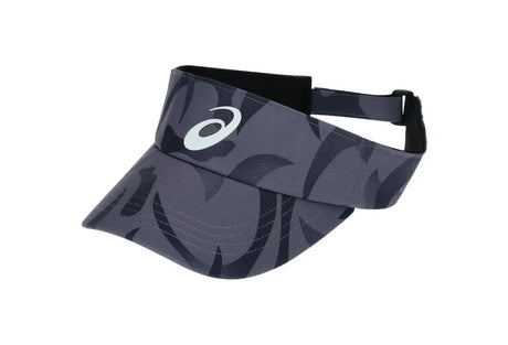 visera asics training gris oscuro camuflaje con ajuste cómodo para pádel