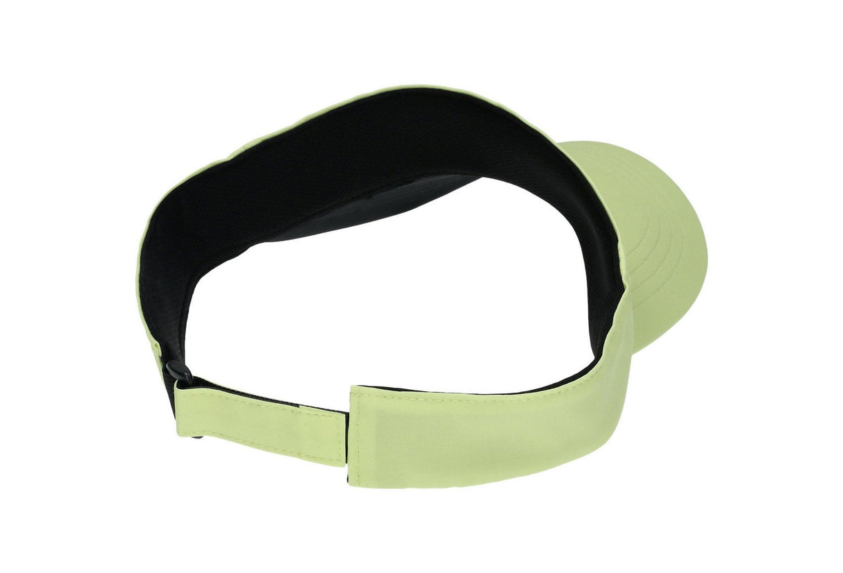 visera asics amarilla con logo negro para jugar pádel y deportes outdoor