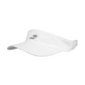 visera deportiva babolat lite blanca con logo gris para pádel