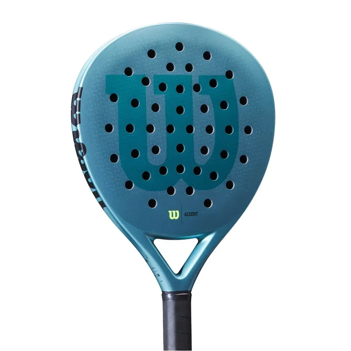 pala wilson accent carbono fibra vidrio con textura comfort para mayor control