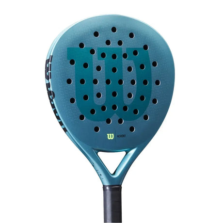 pala wilson accent carbono fibra vidrio con textura comfort para mayor control