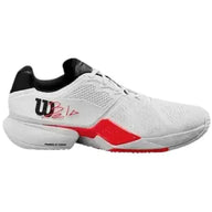 tenis wilson bela tour white infrared black con suela de espiga para pádel