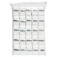 paquete de 50 overgrips wilson pro blanco para agarre profesional en tenis