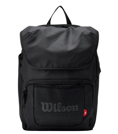 mochila wilson super tour pro staff negra para pádel con diseño elegante y compartimentos amplios